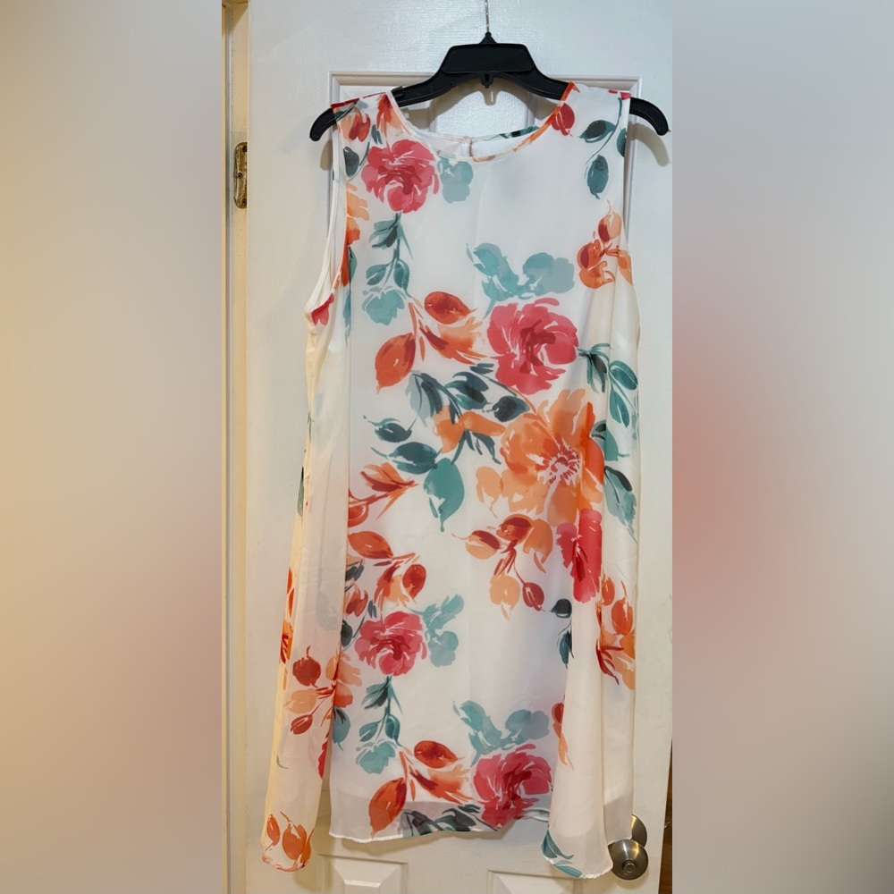 JH Collectibles  Pink and Orange Mini Tank Dress